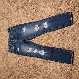 Bridge by Gly Structured Denim Brand High Rise Ankle Skinny